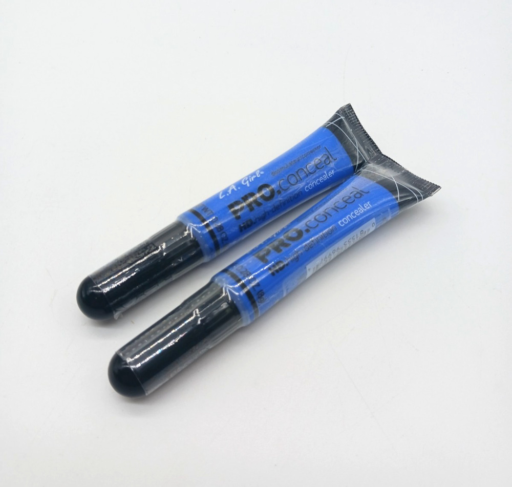 Lot of 2 L.A. Girl Pro Conceal Blue GC997 High Definition Concealer